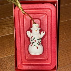 Lenox Snowman Ornament
